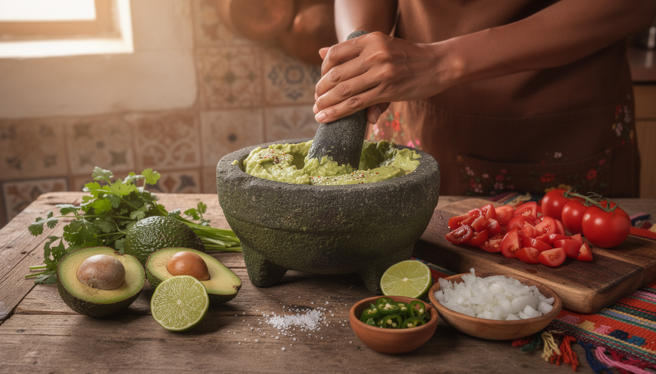 Guacamole : recette traditionnelle et gestes pour limiter le brunissement découvrez notre recette traditionnelle de guacamole ainsi que les gestes essentiels pour éviter son brunissement et savourer un guacamole frais et appétissant plus longtemps.