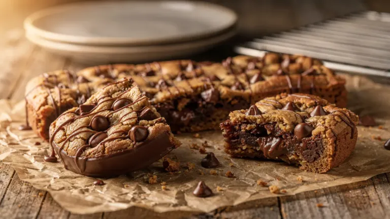 Barres cookies au chocolat au lait : une recette à la vergeoise pour le goûter Barres cookies au chocolat au lait : une recette à la vergeoise pour le goûter