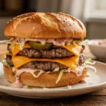 Ce Big Mac maison et sa sauce au cornichon font de l’ombre à la version du drive
