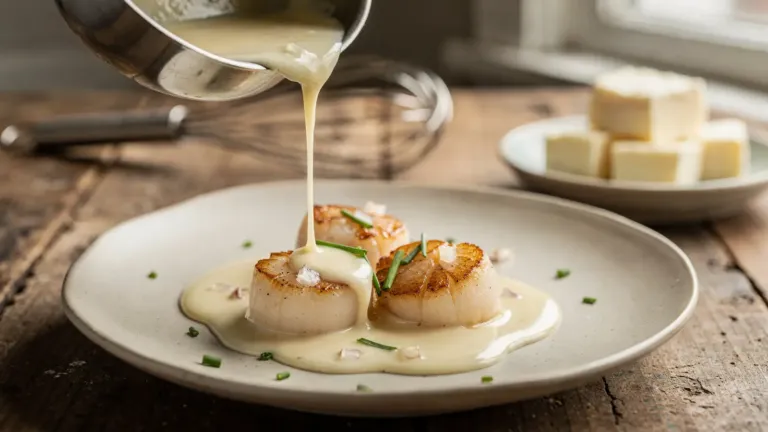 Cette sauce ultra simple sublime vos poissons et vos Saint-Jacques Cette sauce ultra simple sublime vos poissons et vos Saint-Jacques