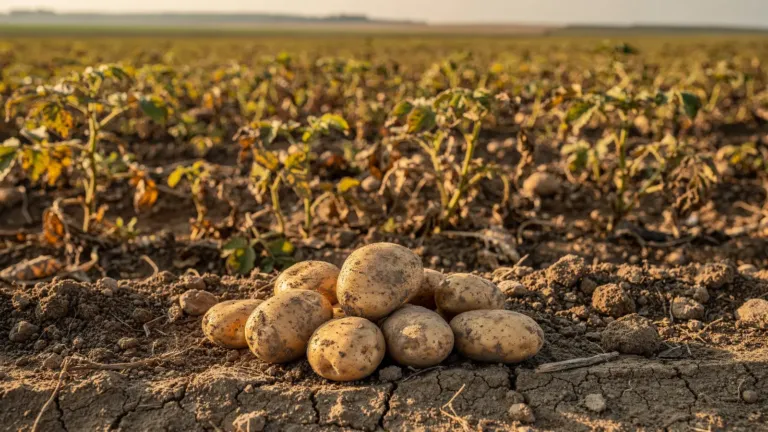 En Alsace, chaleur et manque d’eau pèsent sur les rendements des pommes de terre En Alsace, chaleur et manque d’eau pèsent sur les rendements des pommes de terre