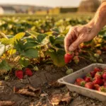 En Alsace, la sécheresse prolonge les récoltes de fraises « meilleures qu’en saison » en automne
