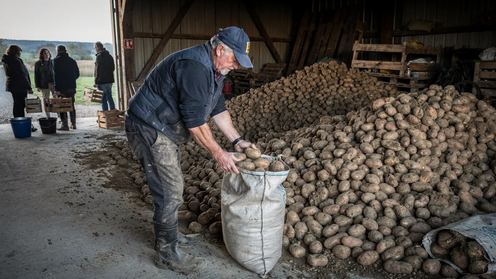 Pas-de-Calais : un agriculteur offre gratuitement ses pommes de terre invendues plutôt que les jeter