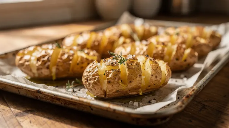 Pommes de terre en croisillons au four : une alternative à la purée et au gratin Pommes de terre en croisillons au four : une alternative à la purée et au gratin