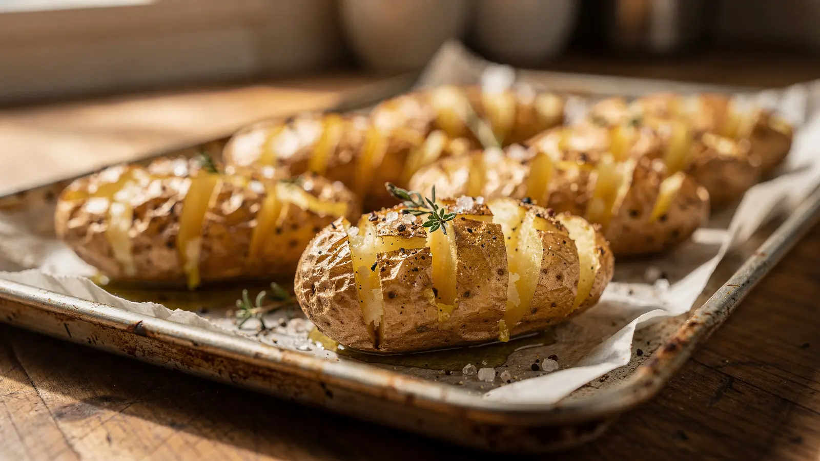 Pommes de terre en croisillons au four : une alternative à la purée et au gratin Pommes de terre en croisillons au four : une alternative à la purée et au gratin