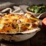 Potiflette : le potimarron remplace tout ou partie des pommes de terre de la tartiflette